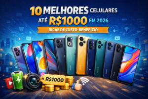 10 melhores celulares com um bom custo benefício em 2026